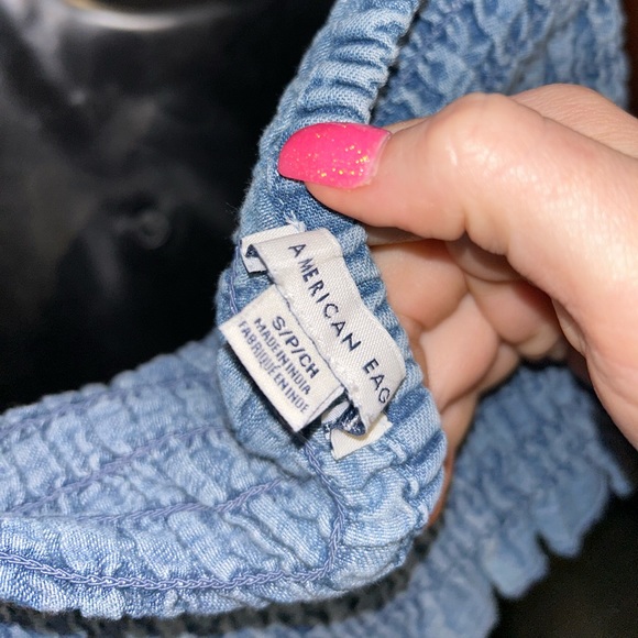 American eagle denim crop - Picture 3 of 4